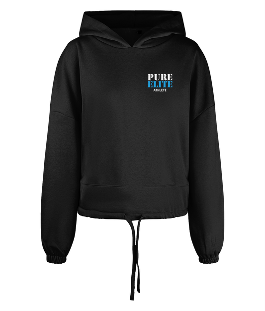 Show Date (Athlete) - Worlds 24 Cropped Oversized Hoodie